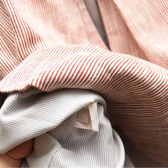 Jason Wu women’s skirt size 4 striped a-line midi skirt with pockets - Picture 6 of 10